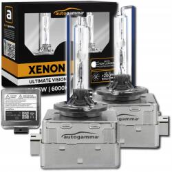 Auto Gamma Xenon izzók D1S 35W 6000K E-jeles Prémium +100% Szett