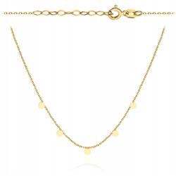 Lovrin Arany nyaklánc 5 karikával, 585 14k, 1, 43g, állítható hosszúságú (58717656)