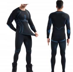  Meleg Fehérnemű Termoaktív Férfi Ruházat Szett Blúz Nadrág M (6977652566434)