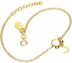 Lovrin Ezüstözött, 925-ös ezüst karkötő hold motívummal, 1, 63g, divatos charmokkal (Lovrin 52468)