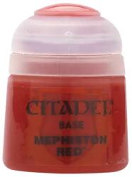 Games Workshop Citadel Base Mephiston Red festék
