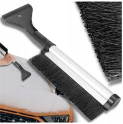  2 az 1-ben teleszkópos jégkaparó és hókefe autókhoz, hóeltakarításhoz