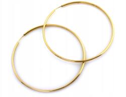 Lovrin Arany Karika Fülbevaló 70mm Zsanéros 585 14k 3.62g Női Ajándék Divatos (43795553)