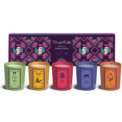  Frida Kahlo ajándékkészlet illatgyertyák Garden of Scents 5x45 g (4262399022971)