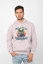  D&b Unisex Hoodie EB00031 Madafakas Halványrózsaszín-Méret L