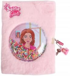 DLP Industry B. V Notes Selfie Girls Plüss Napló Hercegnőnek, Zárható Lakattal 61 (3011954CS)