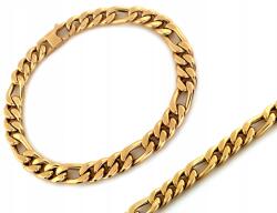 Lovrin Arany férfi Figaro karkötő 585 14k 16.36g széles 8.3mm 19-es méret (62107812)