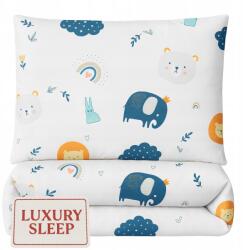  Ágynemű szett kiságyba 90x120 40x60 gyerek majmocskás 100% pamut (posdz90)