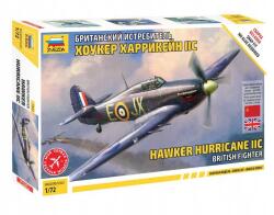 Zvezda Snap Kit repülőgép 7322 Hawker Hurricane Mk II C (1: 72)