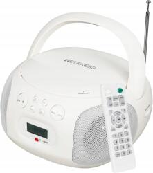Retekess TR636 Hordozható CD lejátszó, Fm Am rádió, Bluetooth, Elalváskapcsoló (F9270B)