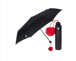 Perletti Női összecsukható esernyő Pom-pom piros, 26098 (26098)