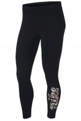 Nike Virágos Logós Testhezálló Leggings CU5342-010 Xs méret (CU5342-010)