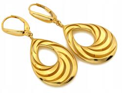 Lovrin Arany függő fülbevaló 585 14k súly 4.16g látványos, angol kapcsos