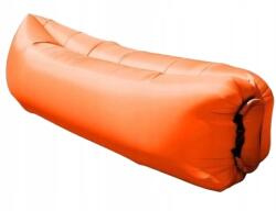 mPTech Széllel Felfújható Strand Napozóágy, Narancssárga (5902983613947)