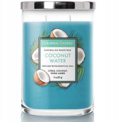 Colonial Candle Szójaviasz illatgyertya üvegben, kókusz citrus Coconut Water Colonial Candle (665098523079)