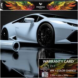Színes Ppf Fólia Phoenix Protect Autó Színváltó Cápa Kék (Folia PPF Shark Blue 152cmx16m)