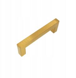 B&B Klasszikus bútorfogantyú 96 mm arany színű Fém fogantyú szekrényhez, fiókhoz (U102 L96 BZ)