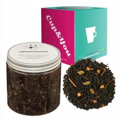 Cup&You Prémium fahéjas fekete tea fahéjjal ajándékba 120g (herbata liściasta sypana mieszanka napar susz) - allegro - 4 540 Ft