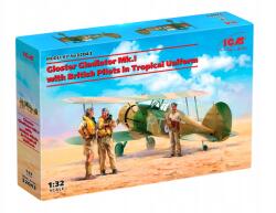ICM Gloster Gladiator Mk. I repülőgép modell 32043 ICM