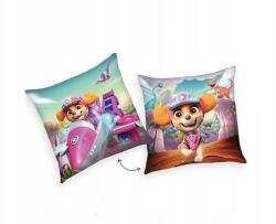 Rainbow Kétoldalas dekorációs párna 40/40cm Mancsről Járőr Dino Rescue (361482)