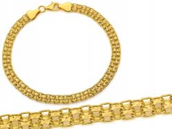 Lovrin Női arany karkötő 585 fényes, mozgó elemekkel, 4.75g (62108108)