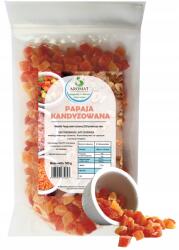 Aromat Kandírozott Papaya Kocka 500g Aszalt Édes Egészséges Snack 0, 5kg Minőség (5904954672823)