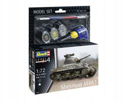 Revell 63290-es modellkészlet Sherman M4A1 (1: 72) (rev-63290)