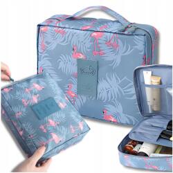 EdiBazzar Vízálló utazó kozmetikai táska, neszesszer, kozmetikai rendszerező (E7)