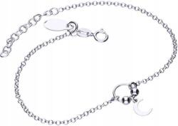 Lovrin Ezüst karkötő 925 hold és golyócskák 1, 65g medálokkal, divatos minta (Lovrin 52528)