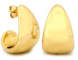 Lovrin Modern aranyozott ezüst fülbevaló 925 csillogó cseppek divatos, stekkeres