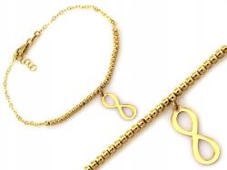 Lovrin Arany 585 láncos karkötő golyókkal és végtelen jellel 2.27g 14kt (58743302)