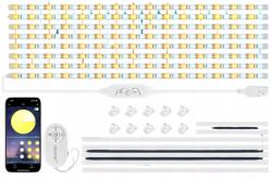  Houhui Led szalag 4m, fényerőszabályozással, alkalmazással és távirányítóval, állítható színhőmérséklettel (B0BC7JLYKX)