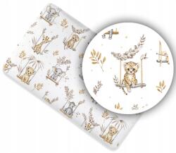 Ankras Pamut Lepedő Kiságyba 120x60 Minták! (PRZEŚCIERADŁO BAW. 120/60 ZWIERZĘTA NA HUŚ BE)