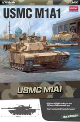Academy Makett készlet tank 13430 Usmc M1A1 (1: 72) (8809845382256)
