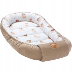 Jukki Nagy Méretű XXL Baba Kókusz Fekvőbetét/babafészek 65x120CM Pamut És Velvet - allegro - 14 900 Ft