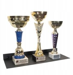  Fekete fém trófeatartó polc 40cm ipari loft ajándék