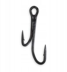 SANGER Saenger dupla horog Ryder fekete 1/0, 5 db (1940100)