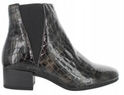 Gabor Női bokacsizma Gabor fekete bőr bebújós 36-os (92.812.93)