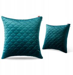 Softimi Díszpárnahuzat 50x50cm Velúr Velvet 100% Dekoratív (DECO-PILLOW-50X50-PIK1-TURKUS)