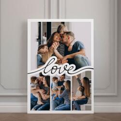 Art Gift Decor Картина от канава със снимки - Love
