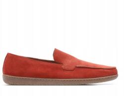 Clarks Saltash Free 45 férfi mokaszin, vörösesbarna bőr (261414157)