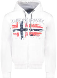 Geographical Norway hanorac pentru bărbați GRUSTY MEN Alb 3XL