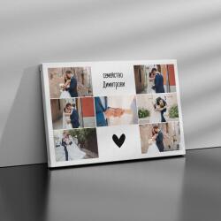 Art Gift Decor Картина от канава със снимки - Нашето семейство