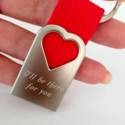 Art Gift Метален ключодържател със сърце