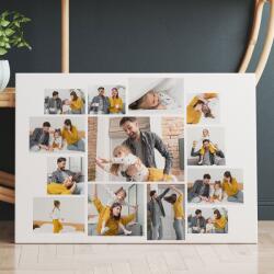 Art Gift Decor Картина от канава със снимки - Семейни моменти