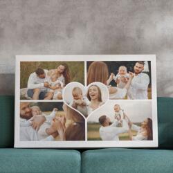 Art Gift Decor Картина от канава със снимки - Семейна хармония