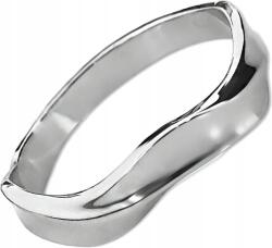 Lovrin Ezüst gyűrű 925 sima csavart női karikagyűrű 22-es méret divatos (Lovrin)