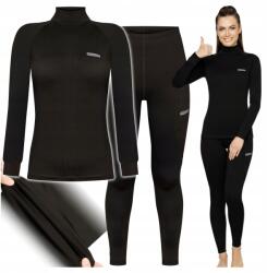 Ercole Női Termoaktív Szett, Bélelt Leggings és Termoaktív Póló M/L (Termoaktywna bielizna damska zestaw F28F29ML)