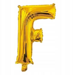  Fólia Lufi F Betű Születésnapra Évfordulóra Arany 40 cm