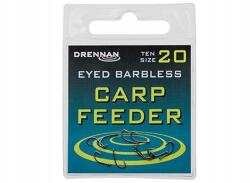 Drennan szemes pontyozó feeder horog szakáll nélkül, 14-es méret (69)